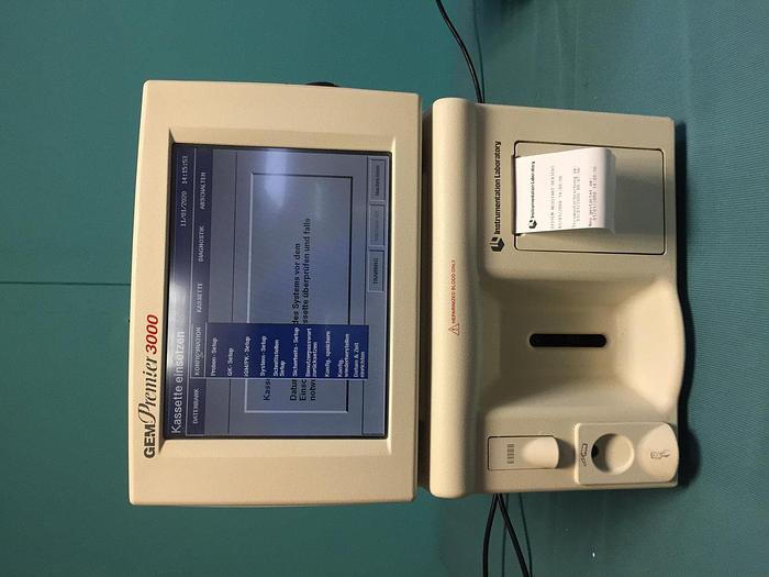 Gebraucht Instrumentation Laboratory Blutgas und Elektrolytanalysator GEM 3000 Model 5700