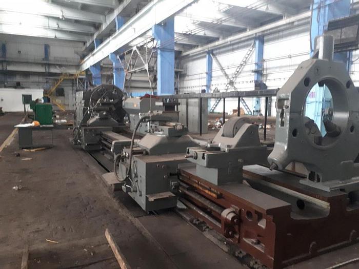 Used 2001 Kramatorsk 1A665 (1600x8000) Heavy duty Lathe