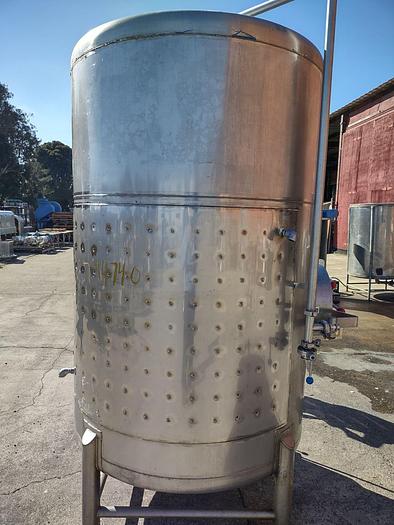Used Tank, 775 Gallon, Stainless Steel, 25 BBL Brite Tank, Insulated #S744740