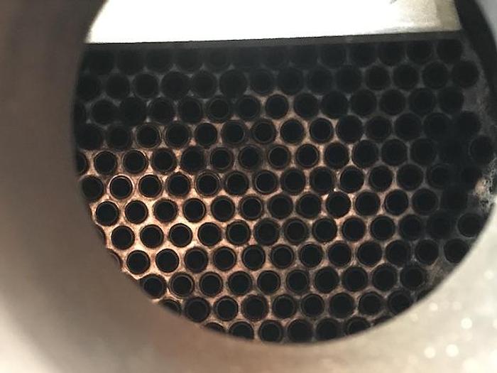 Used Used Southern Heat Exchanger Corp.  Approximately 289 sq ft. 316L stainless steel shell and tube heat exchanger