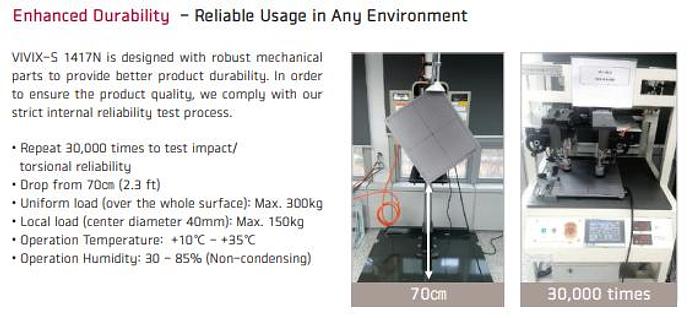 Vieworks VIVIX-S 1417N Wireless Flat Panel Detector