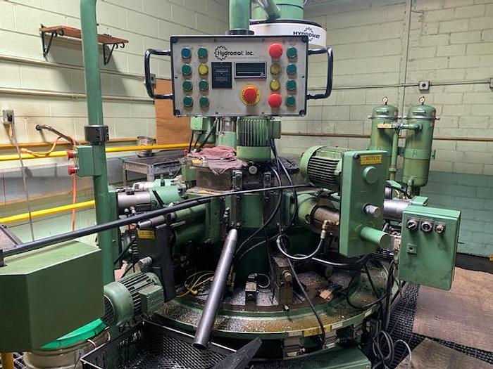 Used Hydromat HW25-12 Rotary Transfer Machine with 12′ Bar Loader