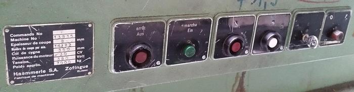 Gebraucht Hydraulische Tafelschere Haemmerle AS 3050 x 8