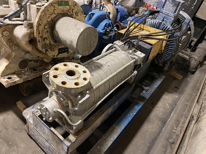 Used CARVER PUMP TYPE RS9B 3 X2X6 PUMP 125HP