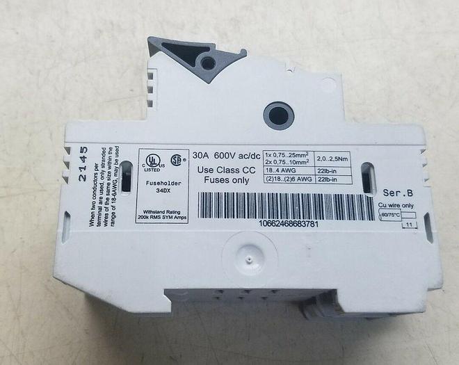 Used Allen Bradley 30A 600V ac/dc Ser. B