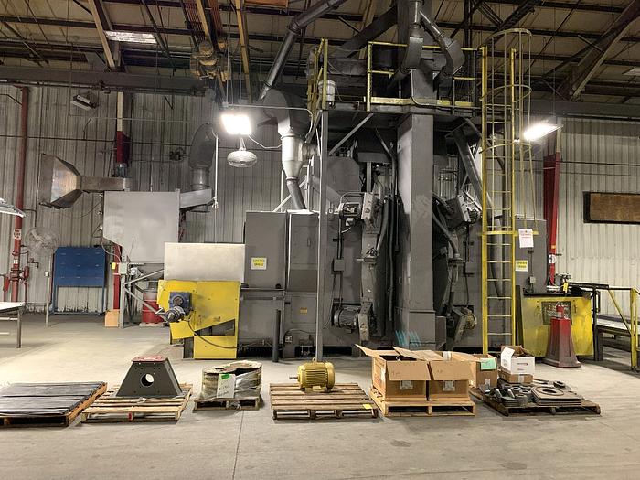 Used 2006 PANGBORN 8 WHEEL CONTINUOUS MESH BELT MACHINE (On Hold)