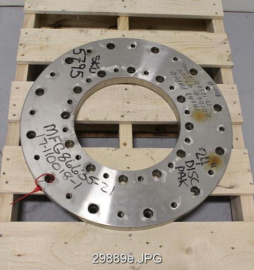 Used Beloit DD 4000 24" Refiner #29889