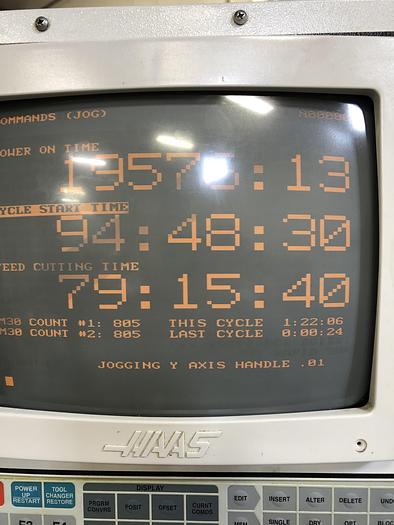 Used 1996 HAAS VF-4 5-Axis CNC Vertical Machining Center