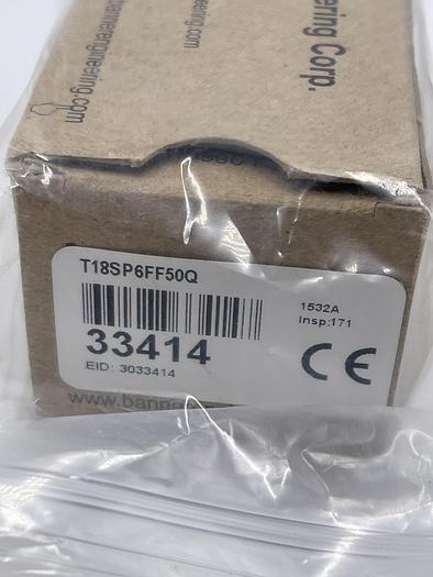 Banner Engineering T18SP6FF50Q