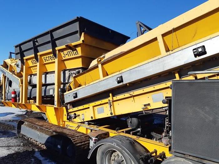 Used 2013 Backers GMBH 3-Mta Star Screen