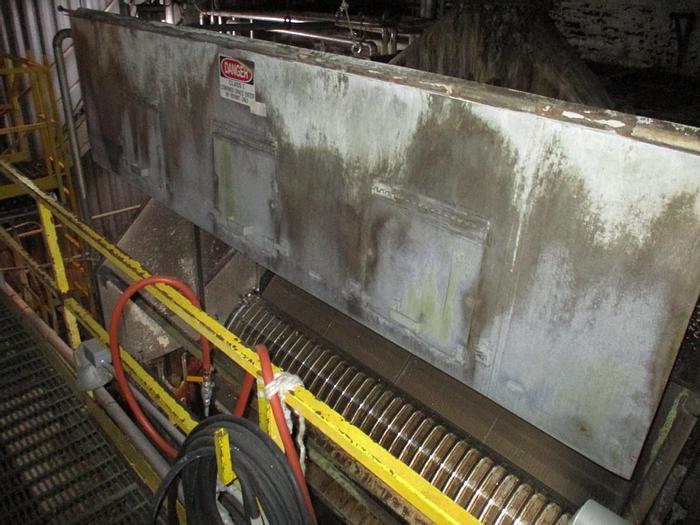 Used PEROXIDE 2 DRUM WASHER LOCATED AT TOP FLOOR