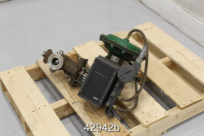 Used Fisher V200 1.5" Vee-Ball Valve #42942