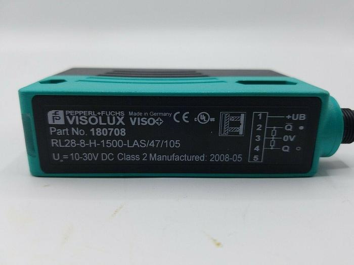 Used Pepperl Fuchs RL28-8-H-1500-LAS/47/105
