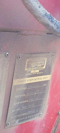 Used 2007 Watson Hopper Corsair 550 Workover Rig