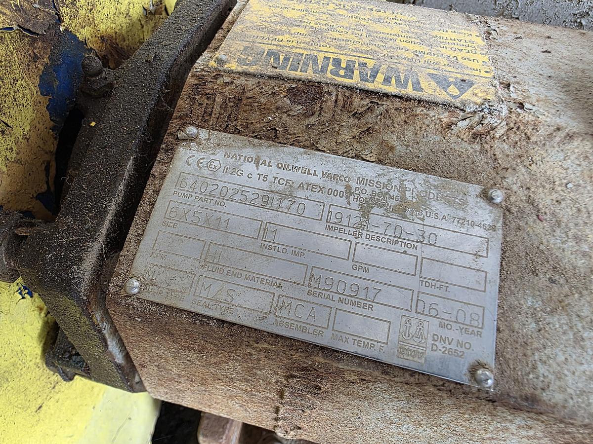 Used Gardner Denver PZ9 Mud Pump