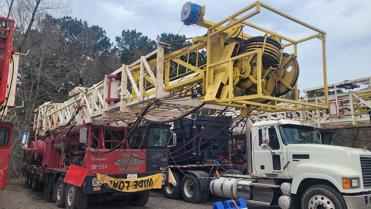 Used 2012 Cooper 550DD Workover Rig