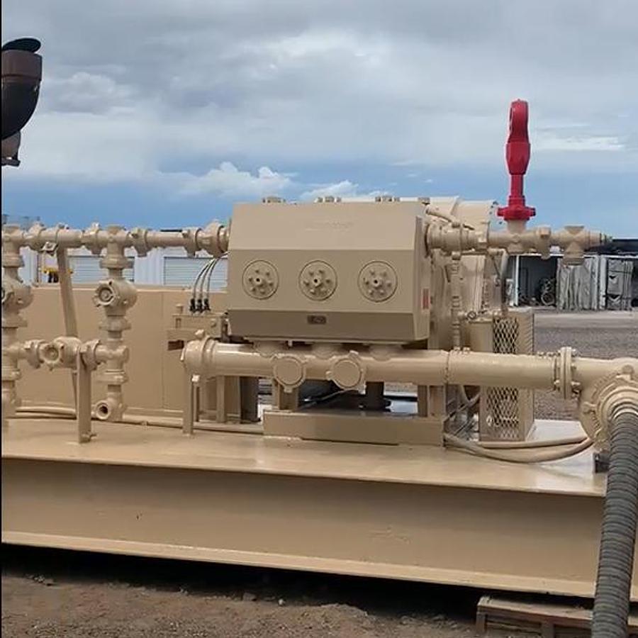 Used MTU/Allison 2250 Triplex Pump
