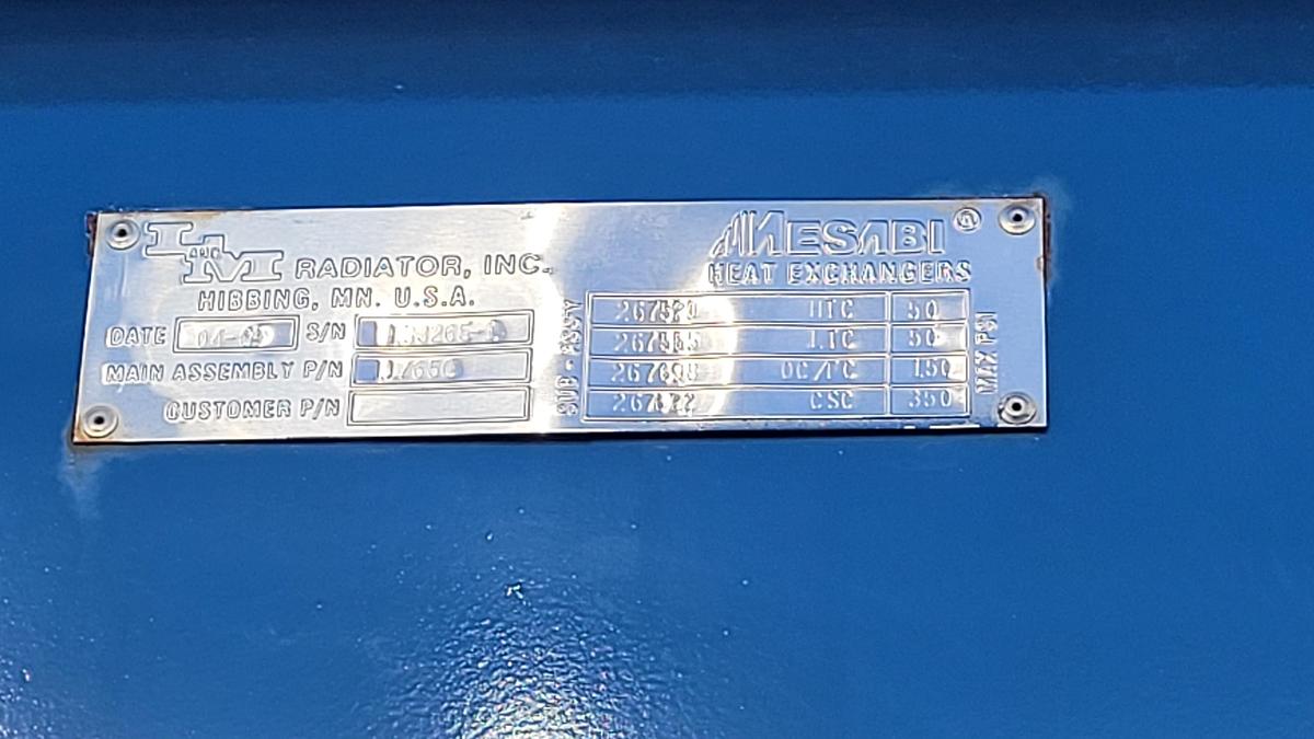 Used 2010 Cummins FMC 2445 Triplex Frac Pump