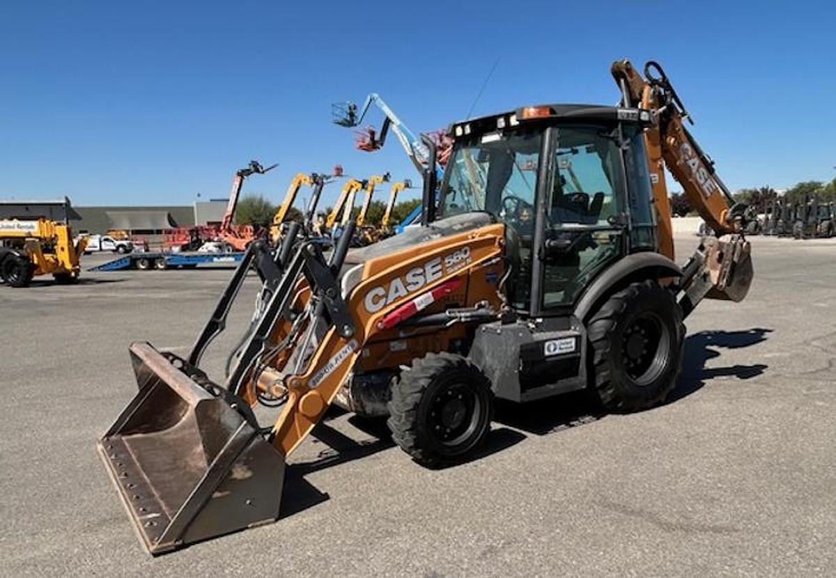 Used 2021 Case 580SN Extend-A-Hoe Backhoe