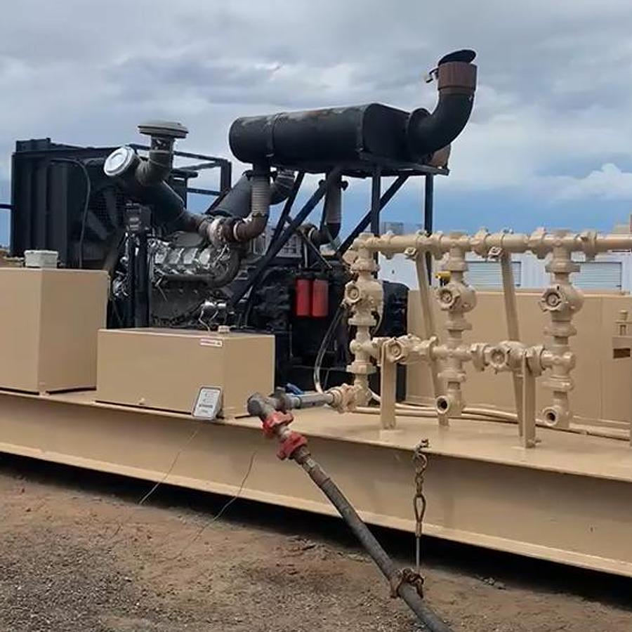 Used MTU/Allison 2250 Triplex Pump