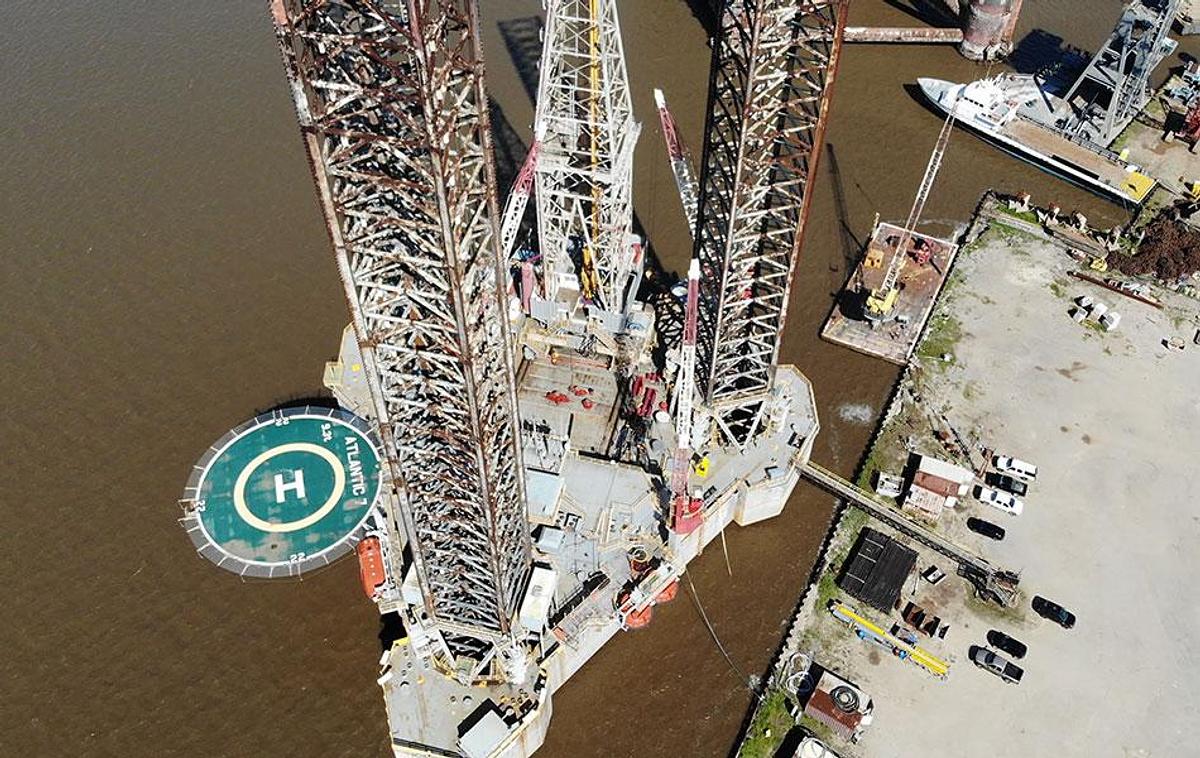 Used 1976 LETOURNEAU TECHNOLOGIES 2000 HP Jack Up