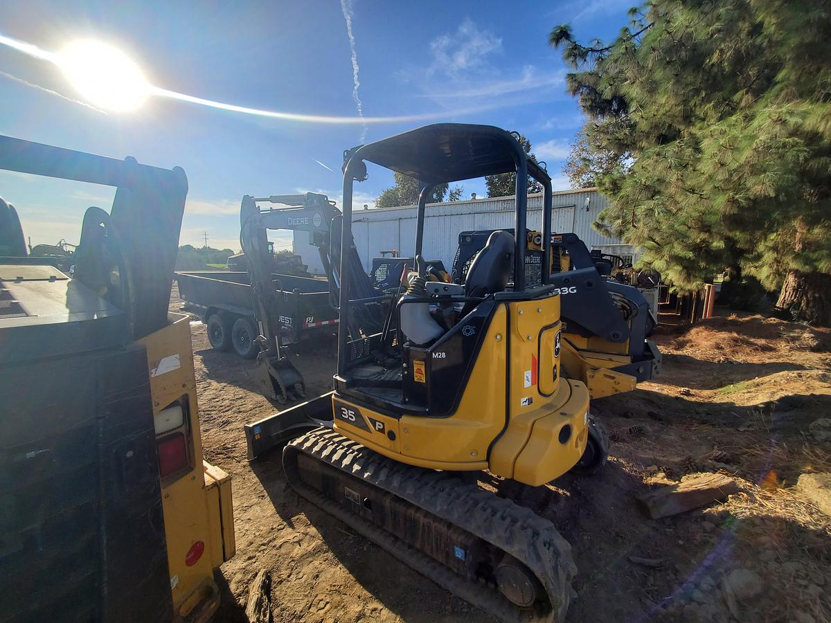 Used 2025 John Deere 35P Compact Excavator