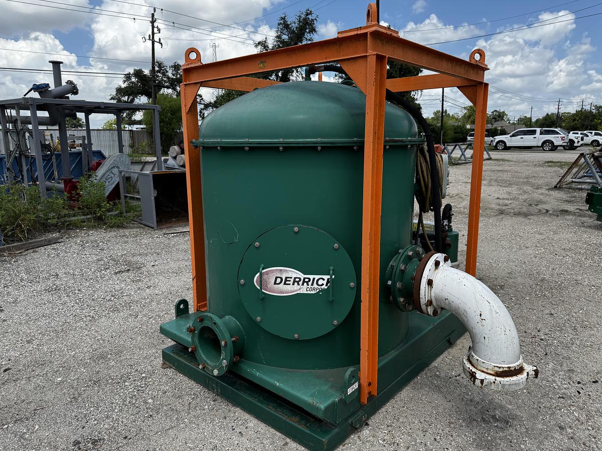 Used Derrick Vacu-Flo 1200 Vacuum Degasser
