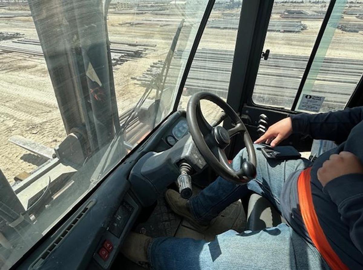 Used 2021 Doosan D140S-7 28,600 Lbs forklift