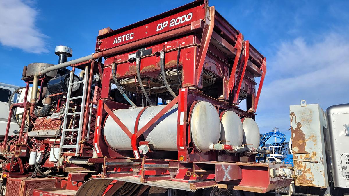 Used 2012 Astec DP-2000 Double Pumper