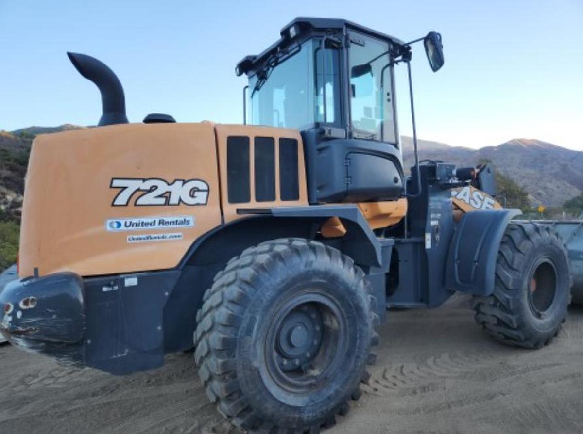 Used Case 721G 3.5 yard wheel loader