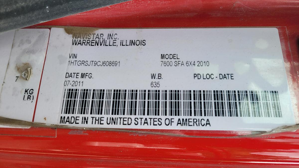Used 2011 International WorkStar Vacuum Truck