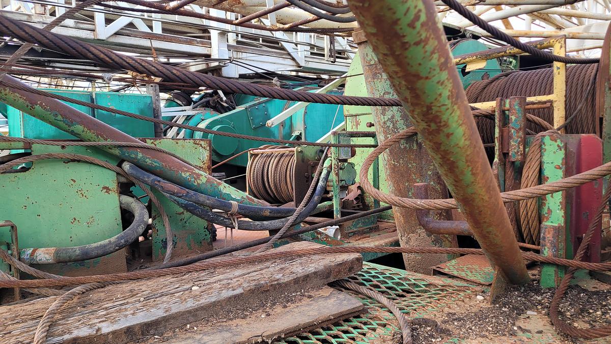 Used 1980 Franks 300 Workover Rig