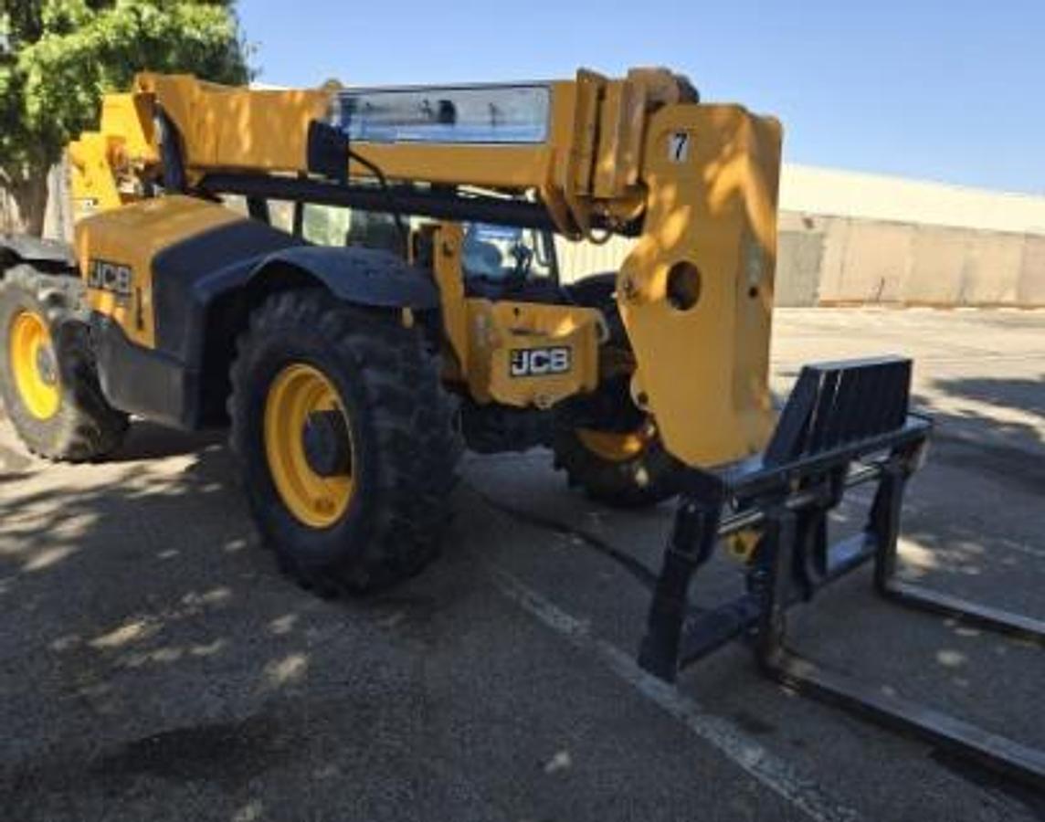 Used 2018 JCB 507-42 Telehandler - 7,000 lb - 42' Lift - 3,332 Hrs - Lancaster CA USA