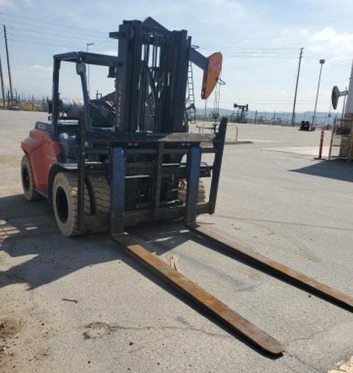 Used Toyota 8FD70U 15,000Lbs Warehouse Forklift