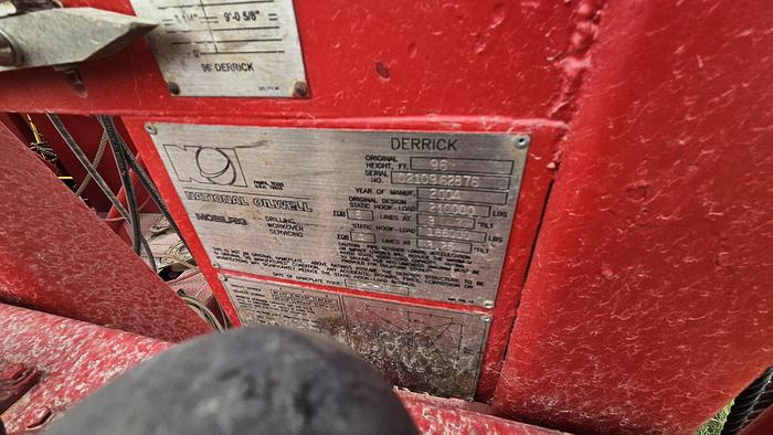 Used 2004 Franks 1287 Workover Rig