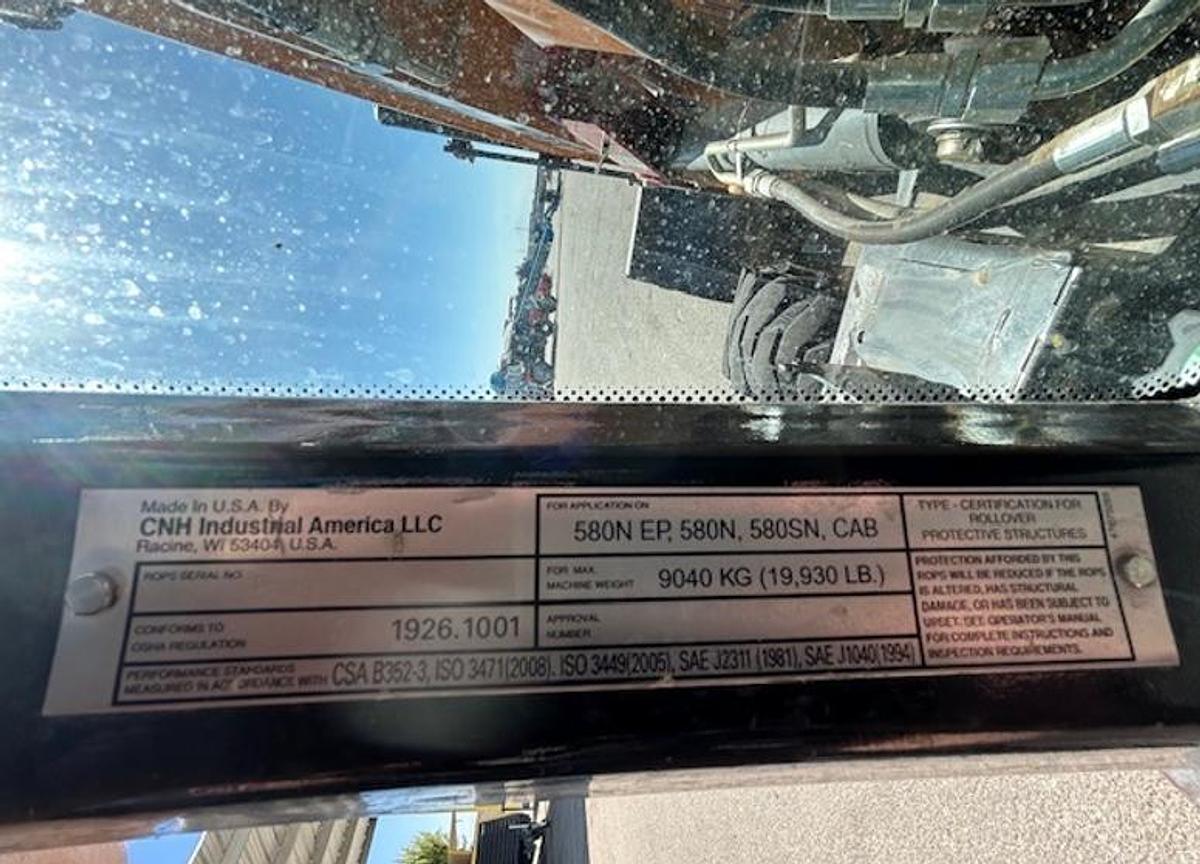 Used 2021 Case 580SN Extend-A-Hoe Backhoe