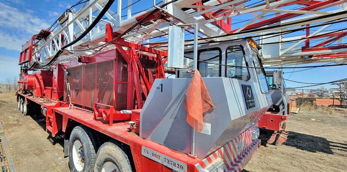 Used 2008 NOV 5C Workover Rig