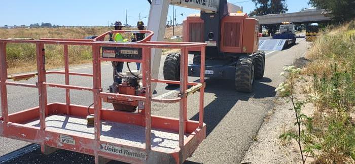 Used 60ft Articulating Boom