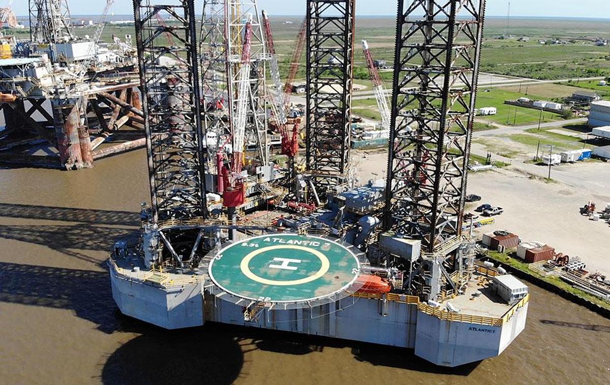 Used 1976 LETOURNEAU TECHNOLOGIES 2000 HP Jack Up