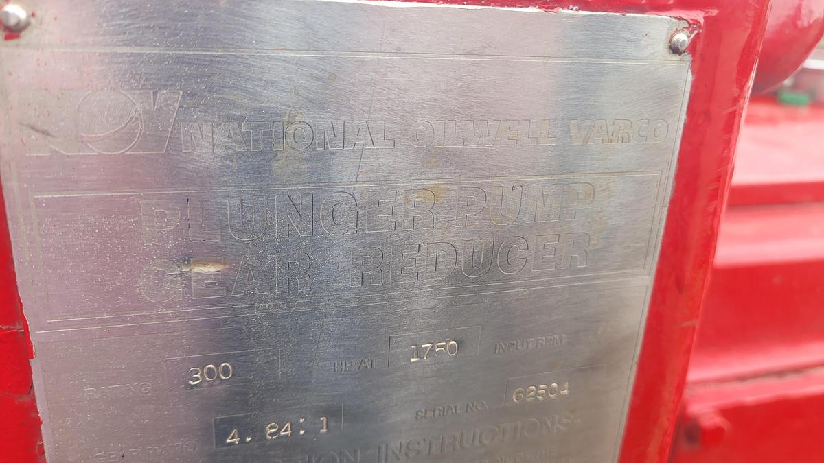 Used 2008 NOV JWS 340 Mud Pump