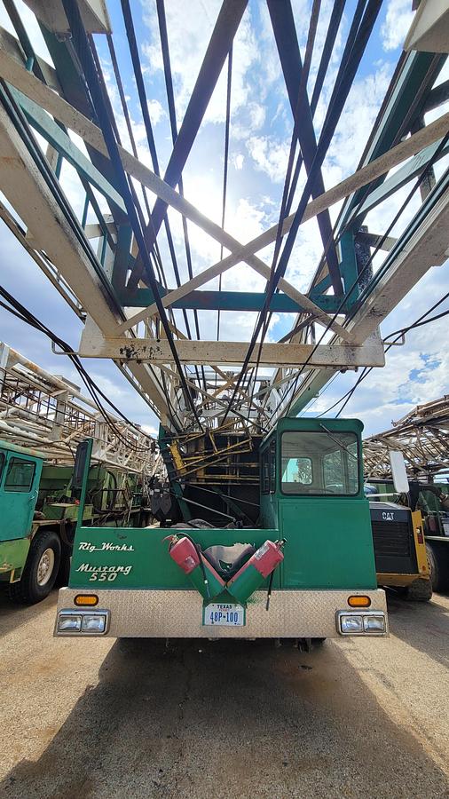 Used 2013 Rig Works Mustang 550 Workover Rig