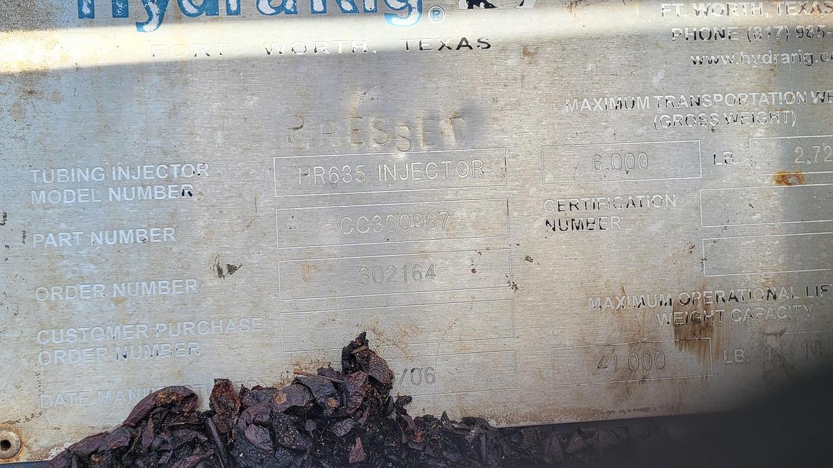 Used 2003 NOV Hydra Rig Coiled Tubing Unit