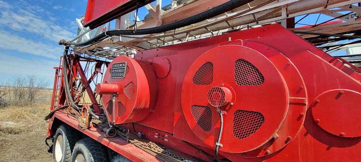 Used 2008 NOV 5C Workover Rig