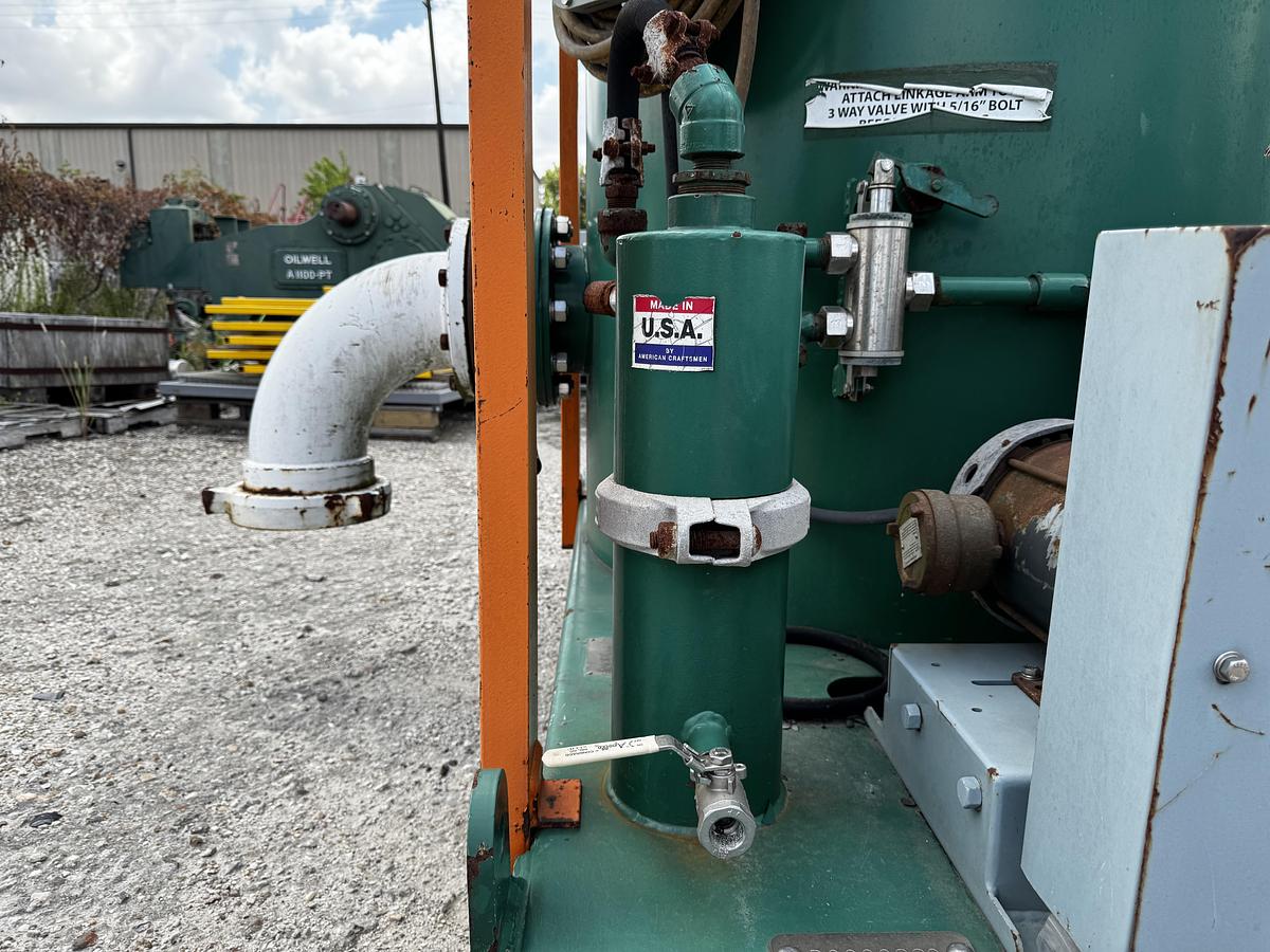 Used Derrick Vacu-Flo 1200 Vacuum Degasser