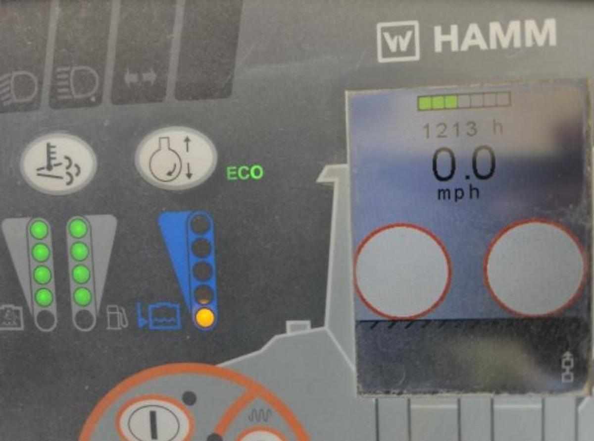Used 2019 HAMM HD+90IVV ROLLER 66" VIB ART DOUBLE DRUM SMOOTH