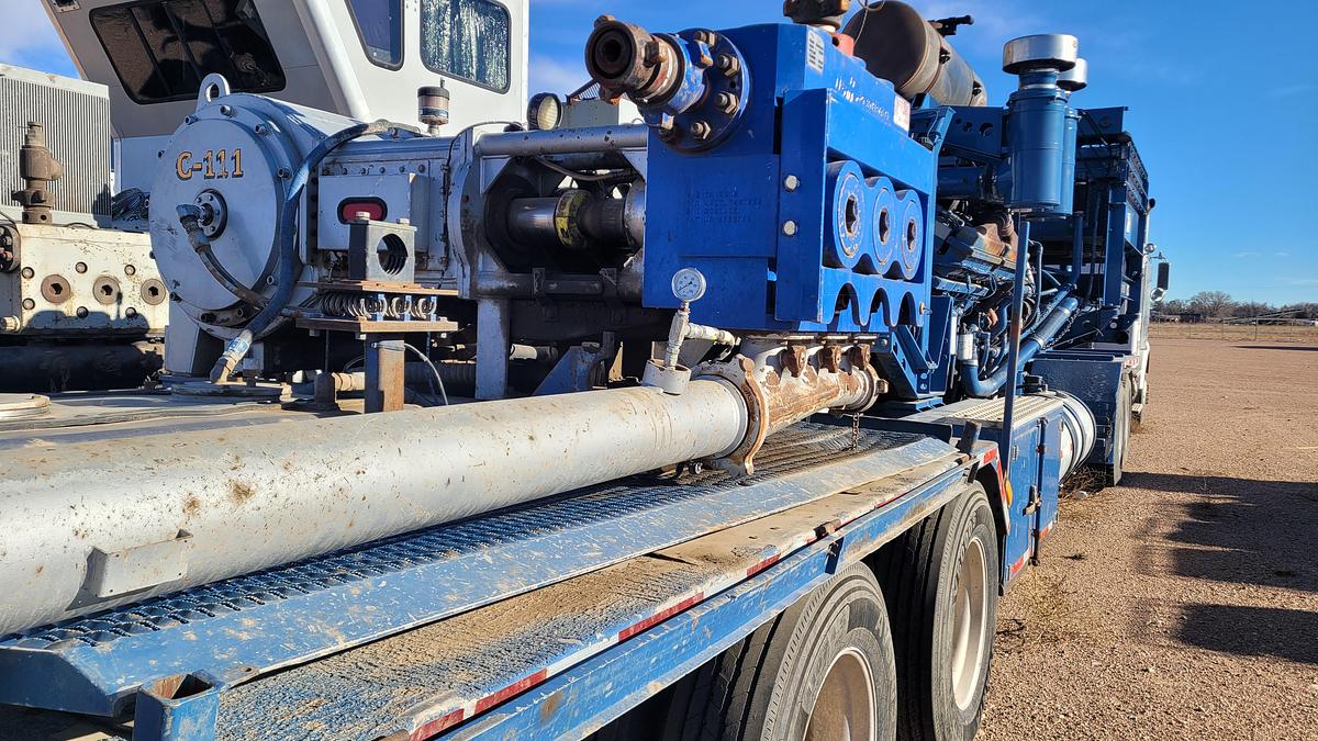 Used 2010 Cummins FMC 2445 Triplex Frac Pump