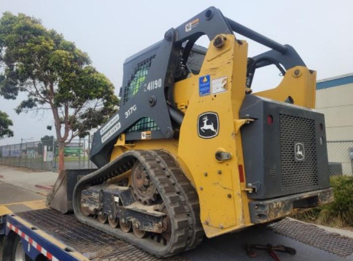 Used 2019 John Deere 317G Track Skid Steer