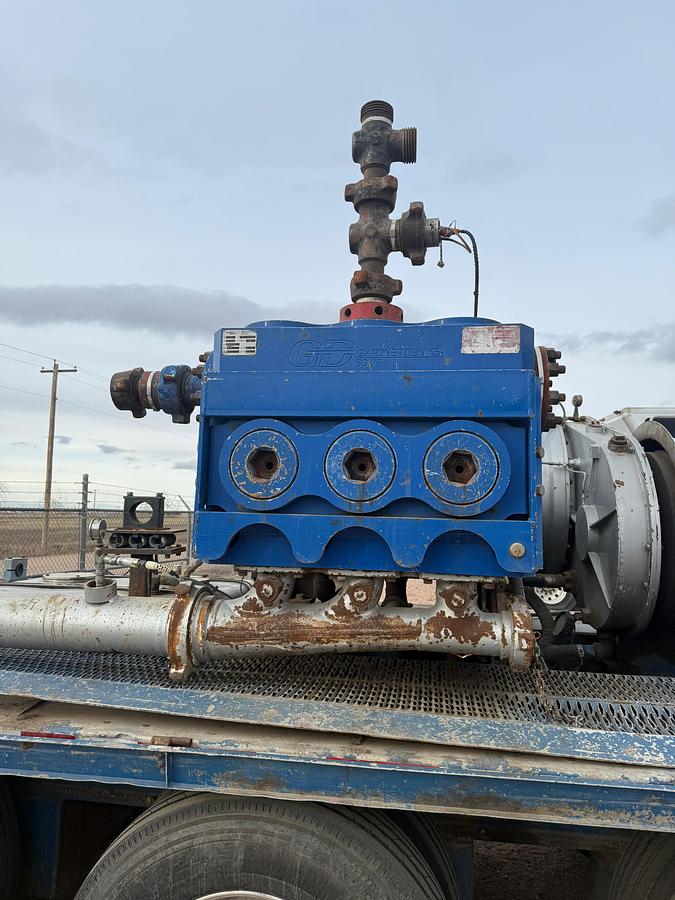 Used 2010 Cummins FMC 2445 Triplex Frac Pump