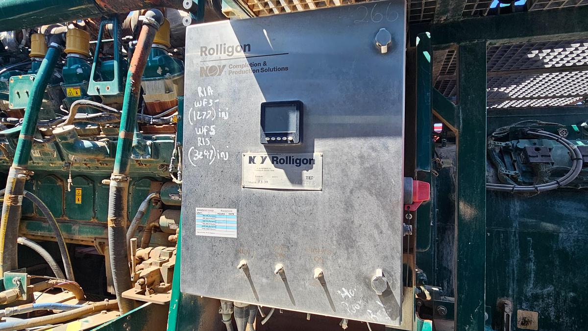 Used 2012 Caterpillar FMC 2500 Quintuplex Frac Pump