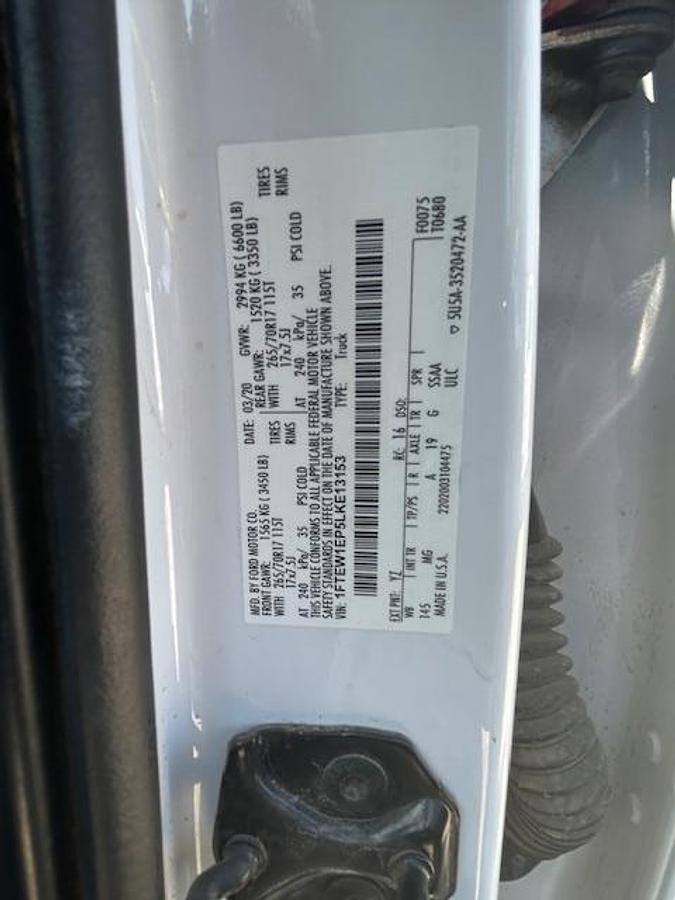 Used 2020 Ford F-150 Crewcab 4wd